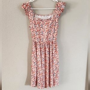 Floral Ruffle Dress